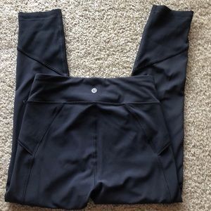 Lululemon black workout pants